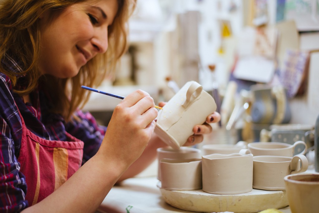 Servies schilderen