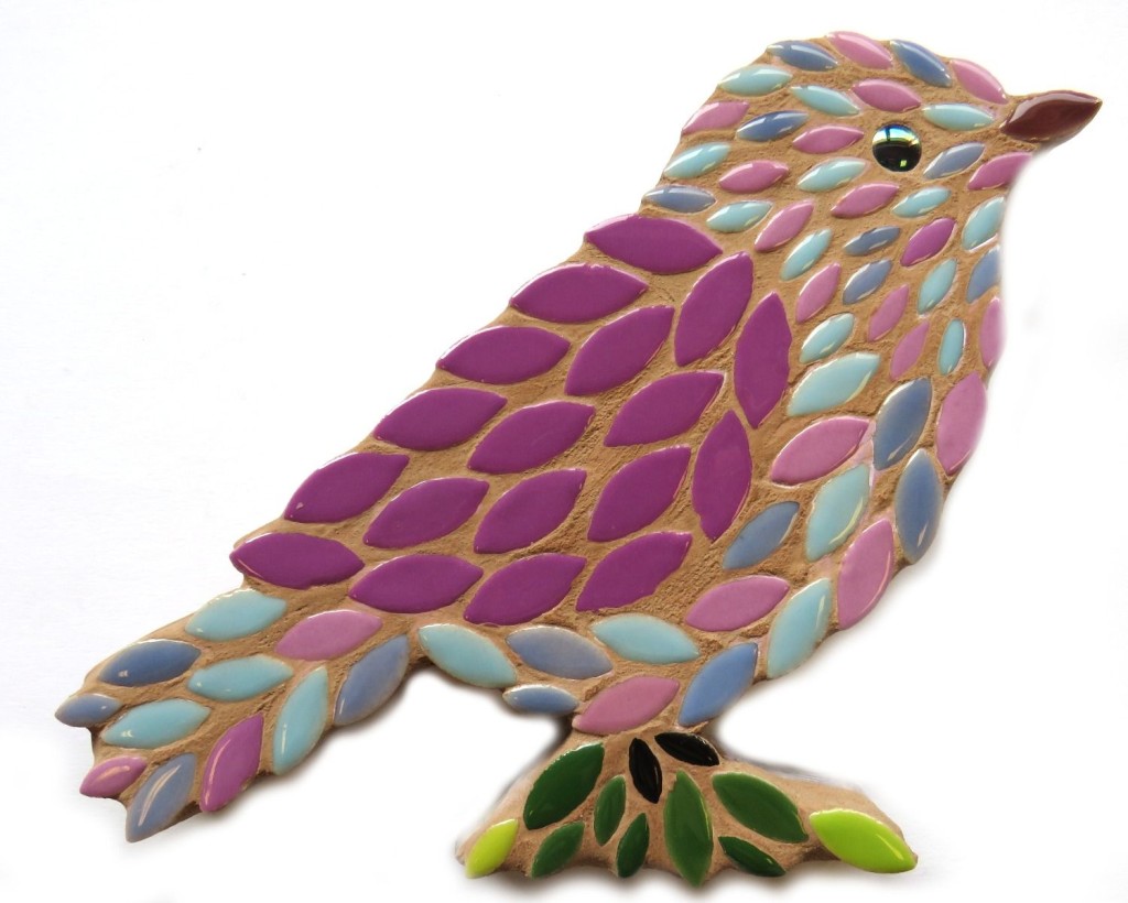 Mozaïek DIY pakket vogel