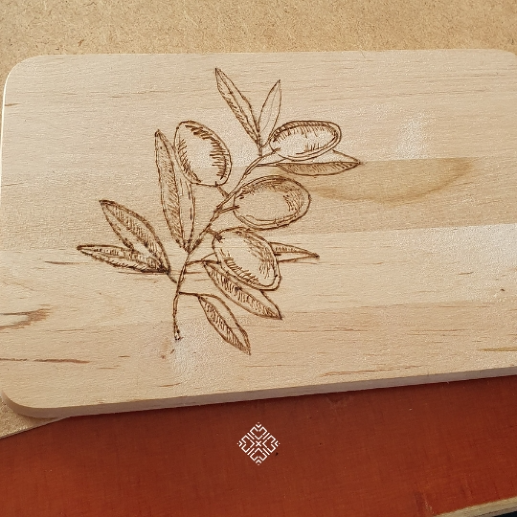 Workshop hout branden