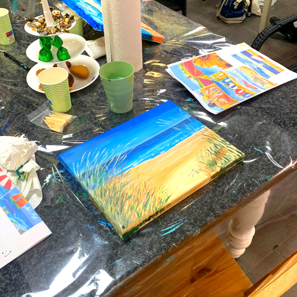 Schilder workshop summervibes