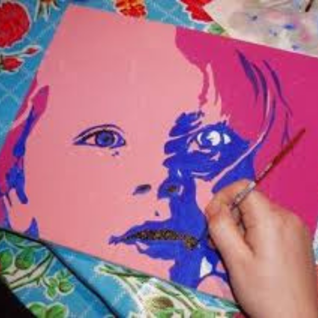 Popart portret schilderen in Groningen