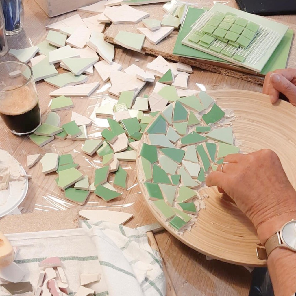 Workshop mozaïek in Groningen