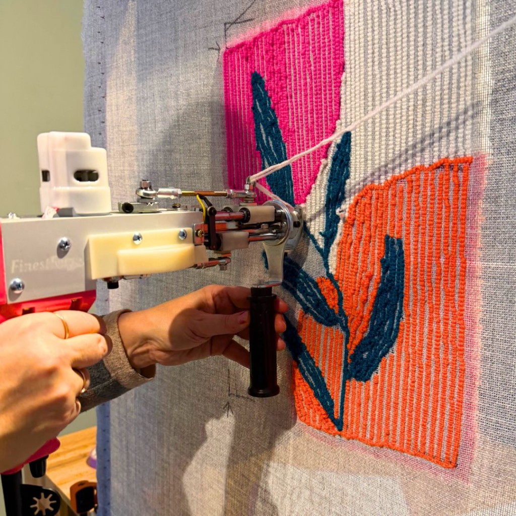 Workshop Tuften in Groningen