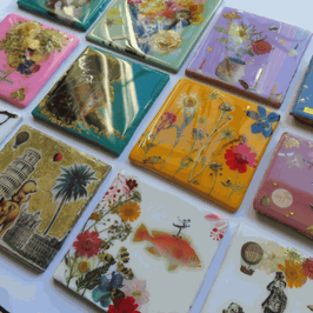 Workshop Art tiles in Uitgeest