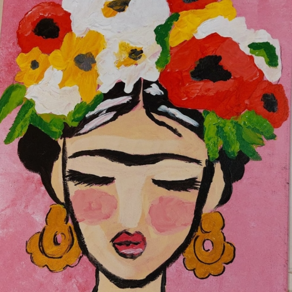 Schilderen als Frida
